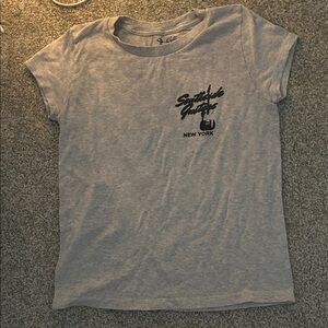 Brandy Melville Gray Southside Guitars Tee